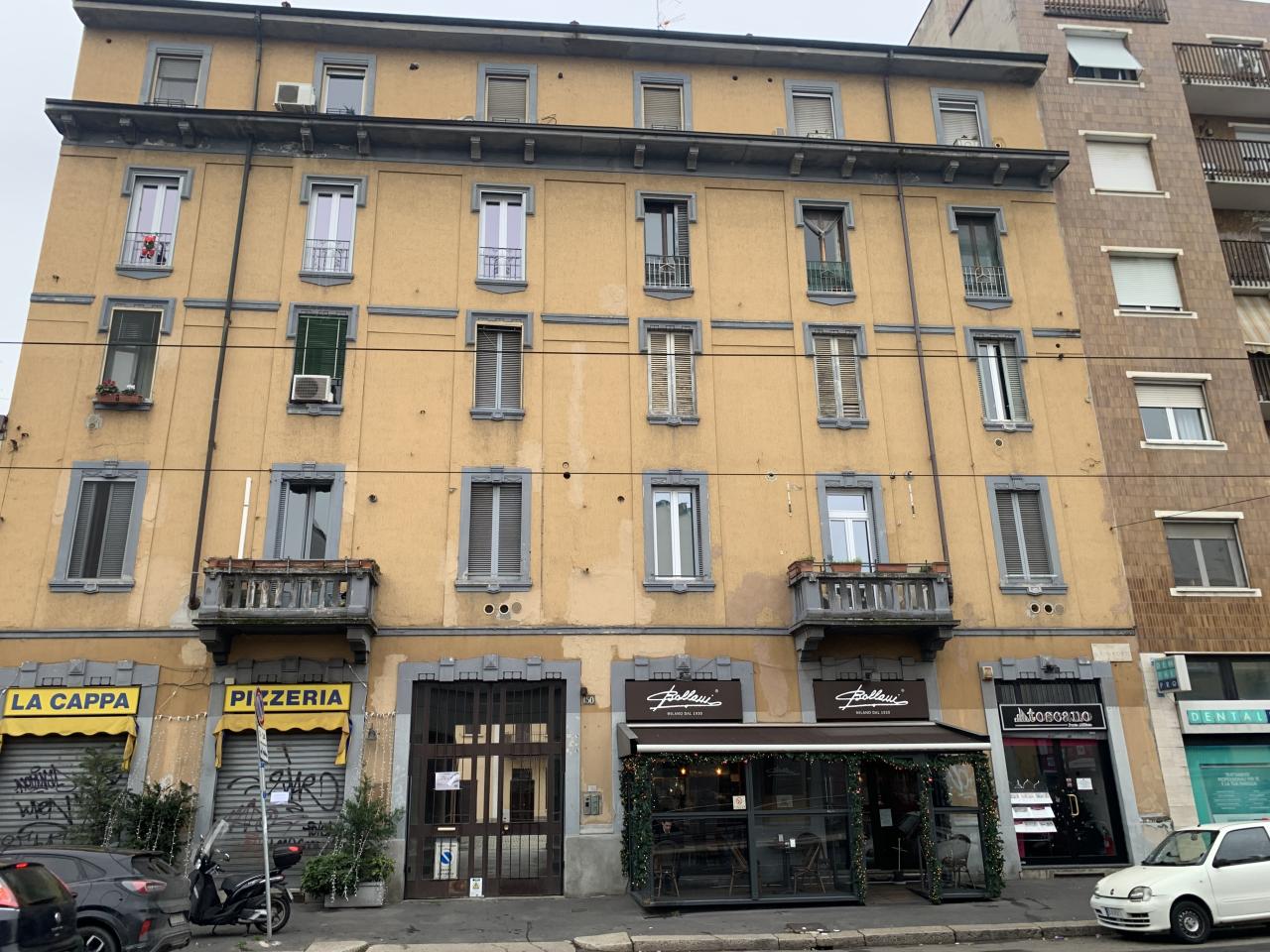 Facciata esterna in Via Ripamonti 150 Milano